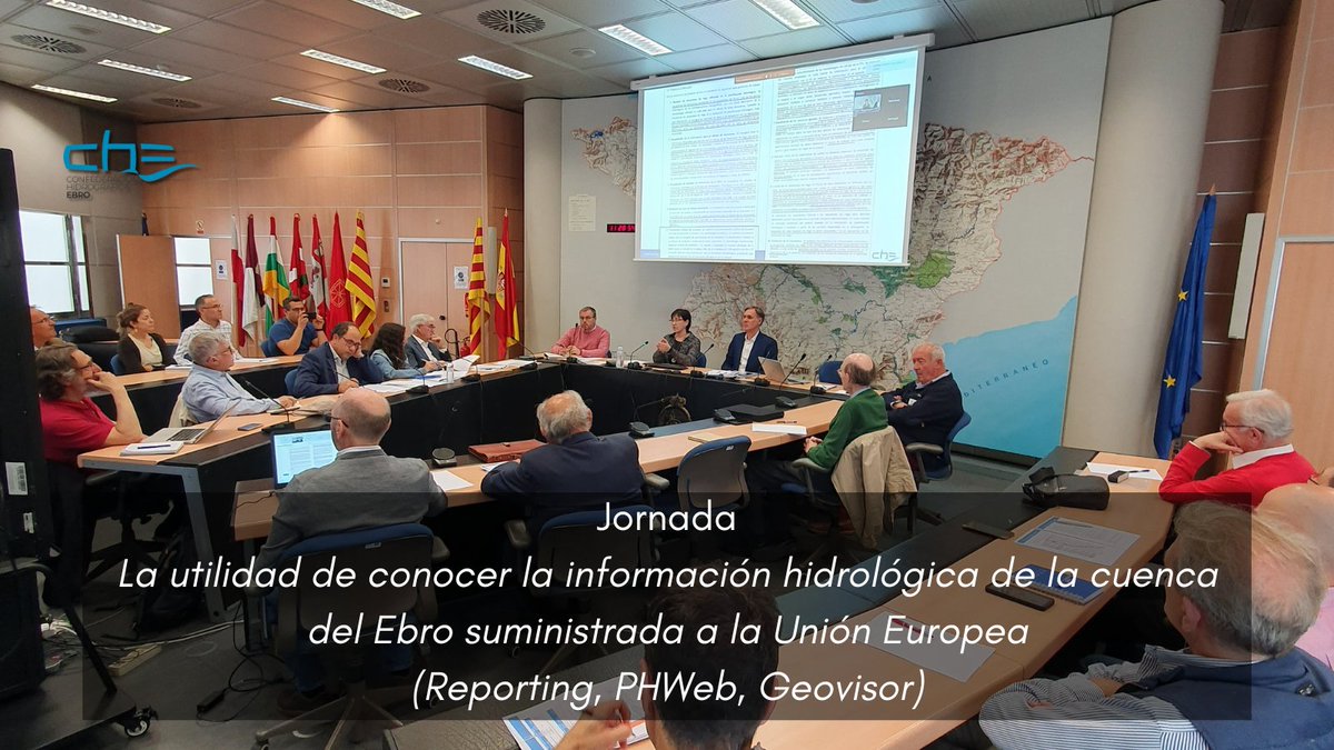 Nueva jornada técnica en la @CH_Ebro, organizada por la #OPH. Se abordará 'La utilidad de conocer la información hidrológica de la cuenca del Ebro suministrada a la #UniónEuropea (#Reporting, #PHWeb, #Geovisor). 🗓️18/04/2024 📩 chebro@chebro.es Sesión telemática 💻y presencial 🧑🏻‍💼