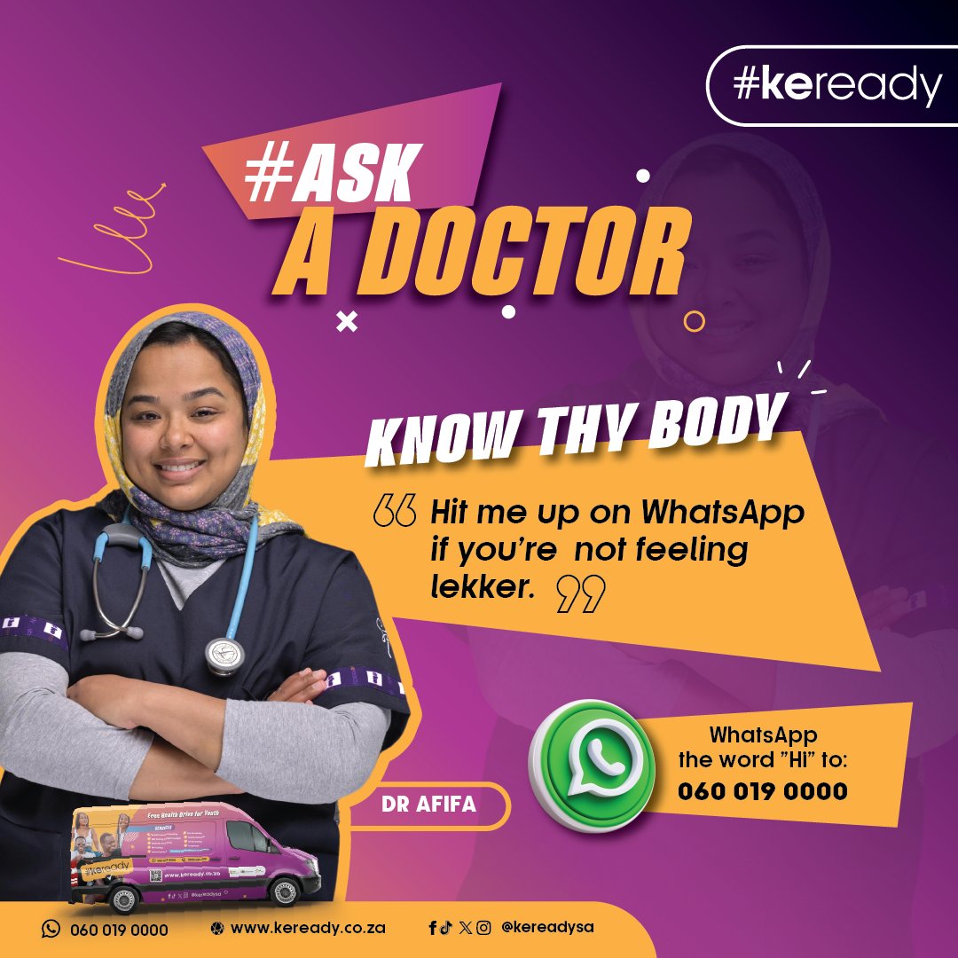 🌟 Need medical advice? Hit up our friendly doctors on WhatsApp! 📱💊 Whether it's a nagging cough or a mysterious rash, we've got you covered. Let's chat and get you feeling your best in no time! #keready #HealthcareHeroes #FeelBetterSoon 💙👩‍⚕️👨‍⚕️