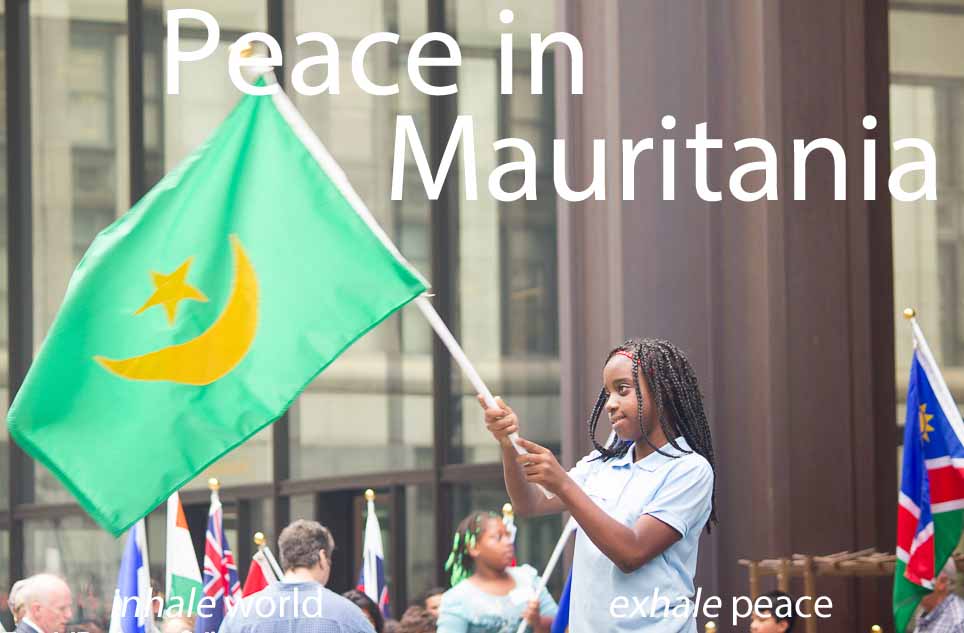#CallToPeace! Join us in honoring one country daily, sending Peace and Love to Humanity. Peace in the Islamic Republic of Mauritania!
.
.
.
  #healing #meditation  #mindfulness  #energyhealing #wisdom #light #energy
  #peaceispossible #flagsoftheworld