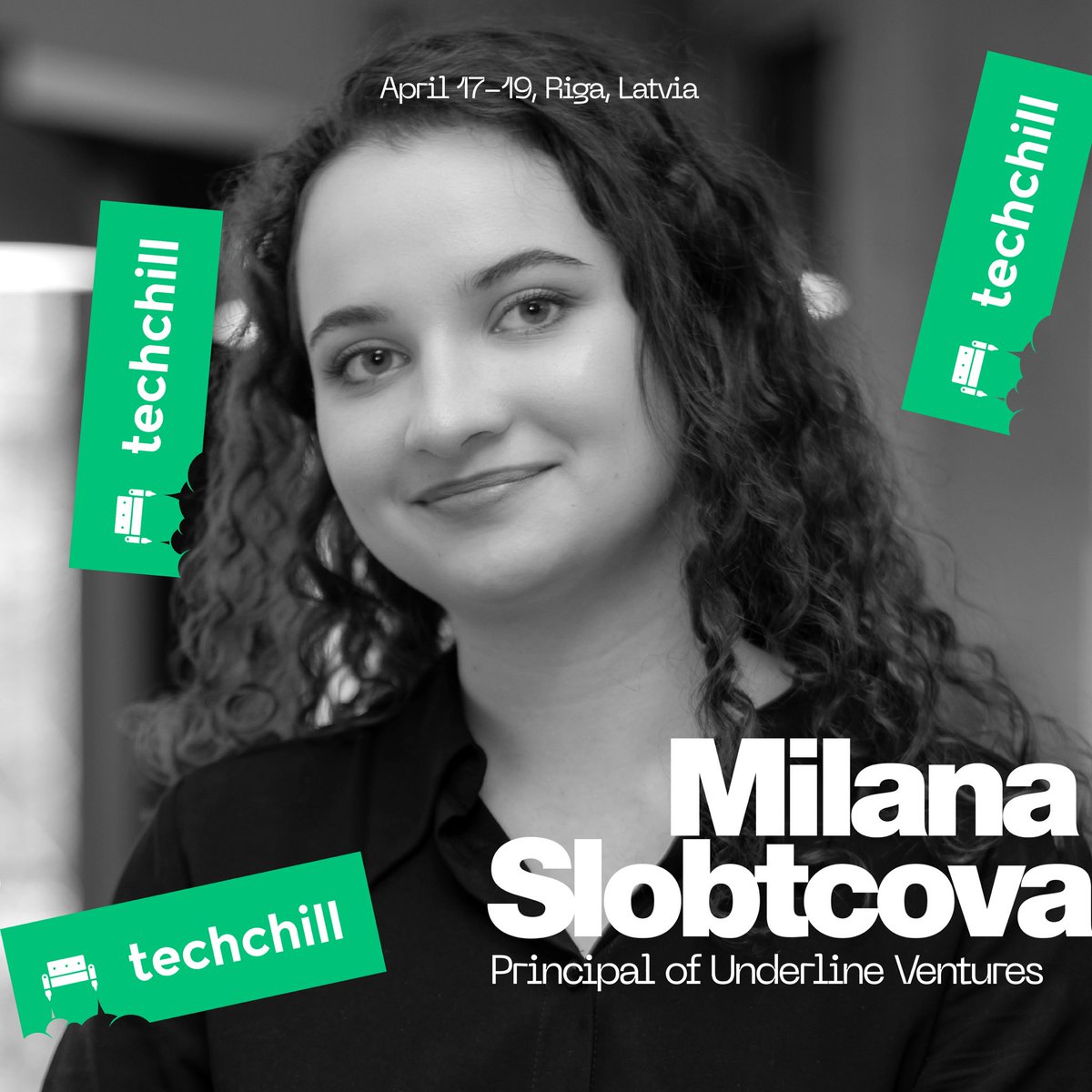 UnderlineVC's tweet photo. Meet @MSlobtcova at @TechChill this year, in a panel on 🙂‍↔️Diversity Dilemma: Women exiting VC, inspired by this @Siftedeu article on female exodus from European VC firms: https://t.co/SEQx1D5gZr 🦀 Catch the #panel on Apr. 19, as seen here: https://t.co/mcxsNTG19u #techchill https://t.co/SGuIVK3F9k