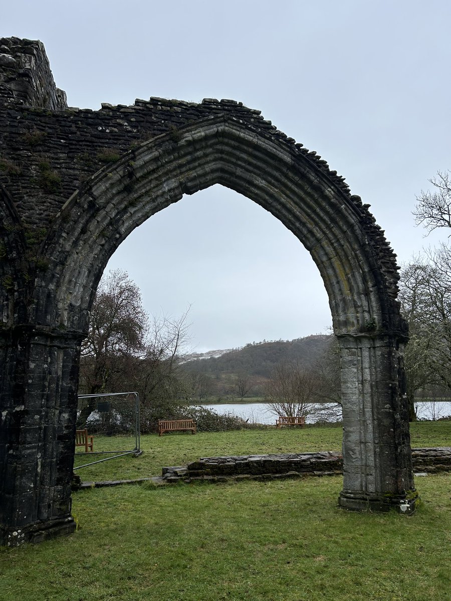 Scotland: romantically entwined in their last embrace, Walter Stewart and his wife Mary. Walter died in 1295, some years after his wife. Inchmahome Abbey, Lake of Menteith.