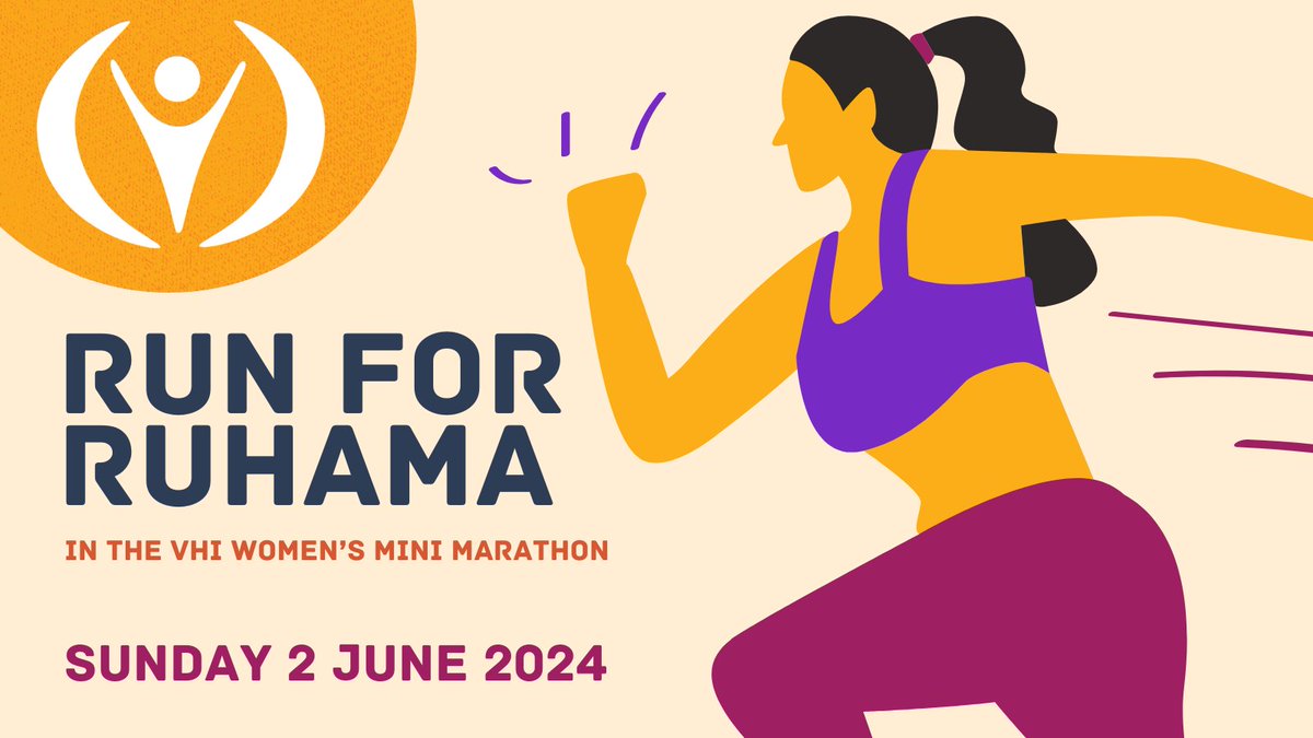 On Sunday 2 June 2024, thousands of women will run, walk or jog for charities around Ireland in VHI Women's Mini Marathon @VhiWMM

Please #RunForRuhama!

Funds raised will go towards essentials for our service users that will make life a little easier.

ruhama.ie/runforruhama-v…