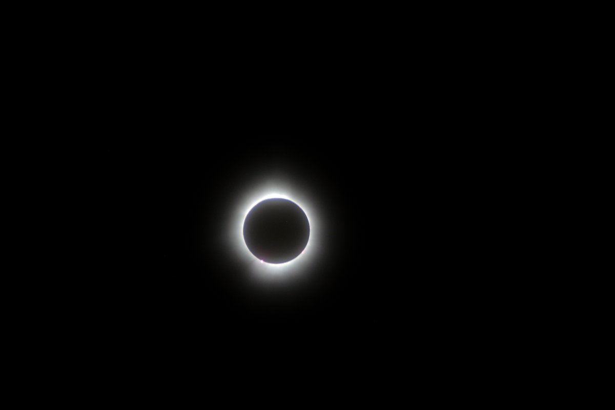 Totality comes to Point Au Roche State Park in Plattsburgh. Thank you to Rusty Bascom for sharing his photos with us!