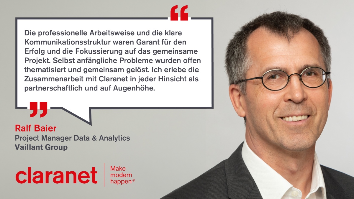 ClaranetAddon's tweet photo. Wir freuen uns sehr über das positive Feedback unseres Kunden #Vaillant zur erfolgreichen Einführung von SAP BW/4HANA und SAP Analytics Cloud. 
👉https://t.co/nRzfMdp4d6

#SAP #SAPBW #sapbw4hana #sapanalyticscloud #BusinessIntelligence #HANA #Claranet #makemodernhappen https://t.co/CchIqypjLx