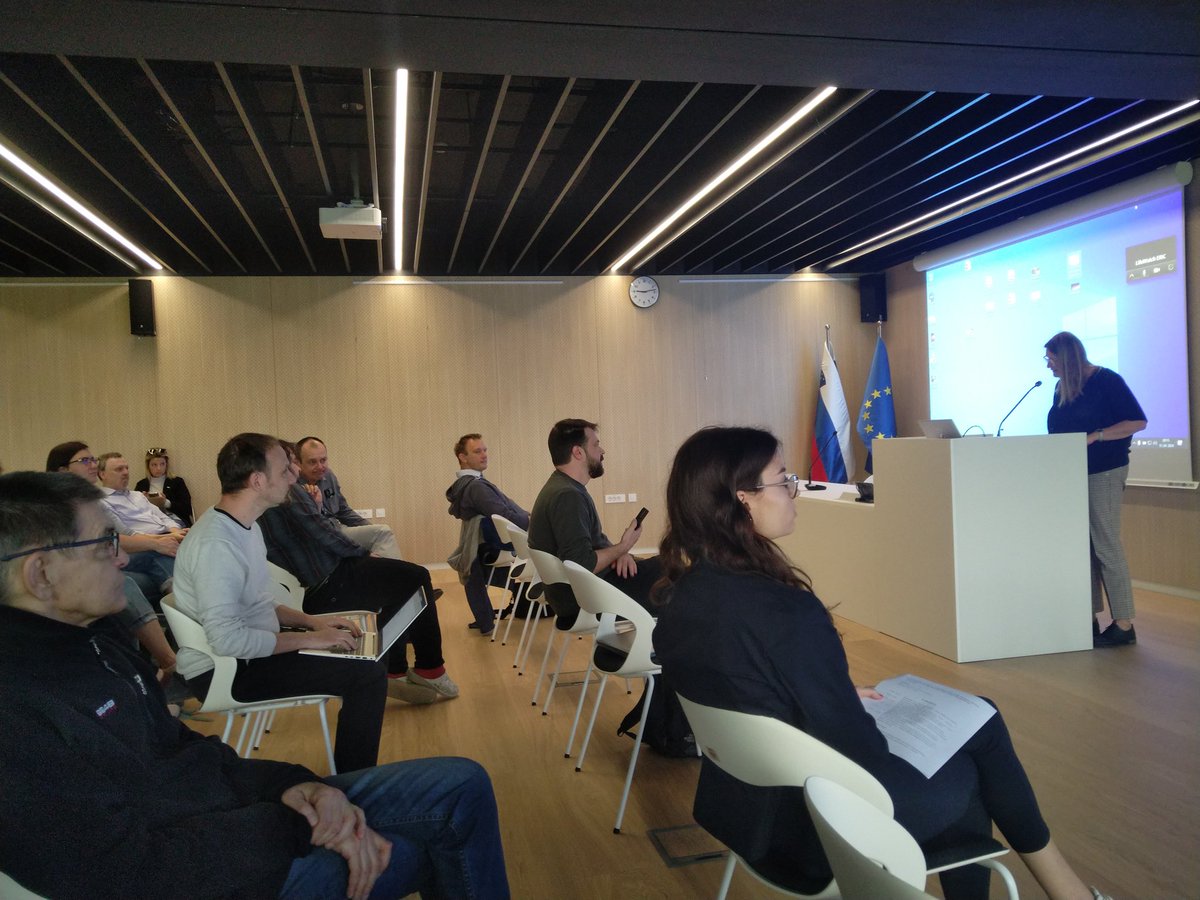 At the National Institute of Biology we are hosting the LifeWatch ERIC Thematic Service Workshop  "Biodiversity Observatory Automation".
See the agenda here: lifewatch.eu/events/biodive…