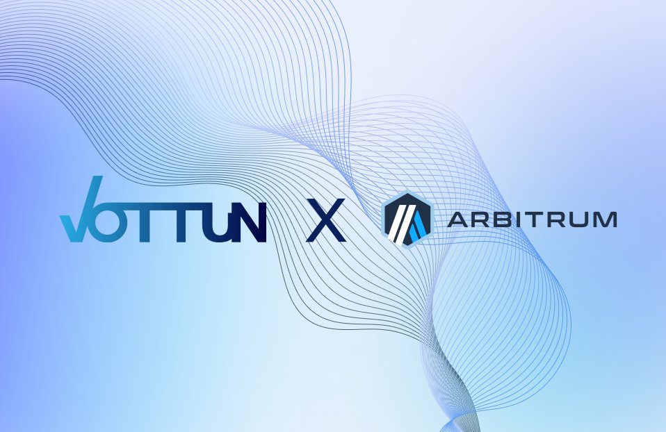 Vottun received a grant from <a href="/arbitrum/">Arbitrum</a>!

We are proud that one of the most important blockchains of the moment has placed its trust in us.

Together, we will achieve great things. (1/5)