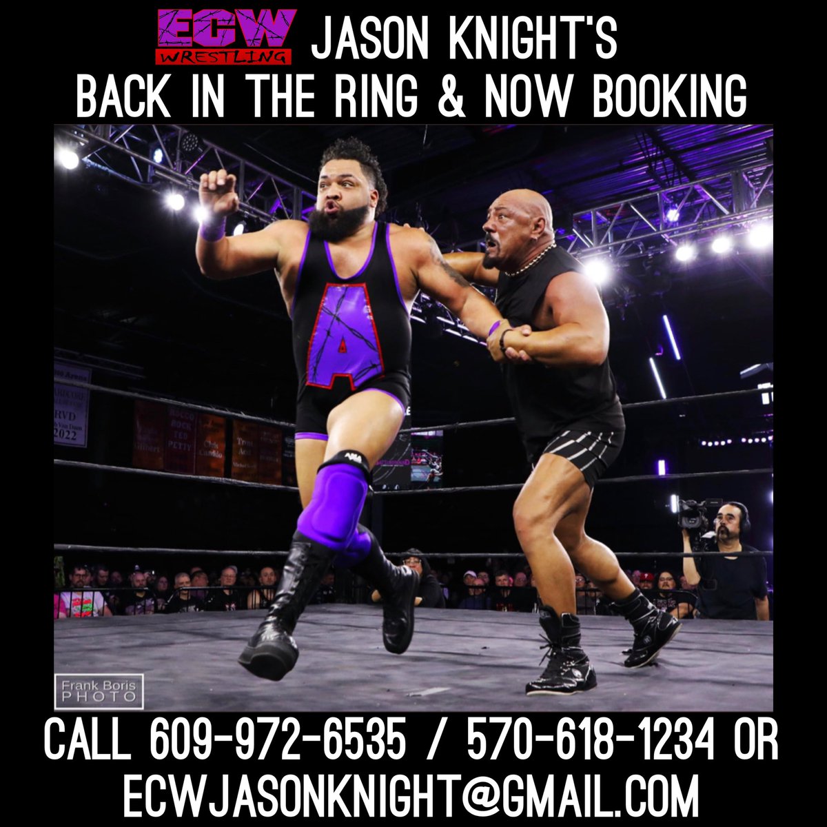 It’s in my blood. Back in the ring and booking matches, signings, seminars and workshops. My new school IMPACT CENTRAL PRO WRESTLING DOJO will also be opening in the Milford Pa area #ecw #ECW #ecwjason #jasonknight #nowbooking #prowrestler #WrestlingCommunity #WrestlingTwitter