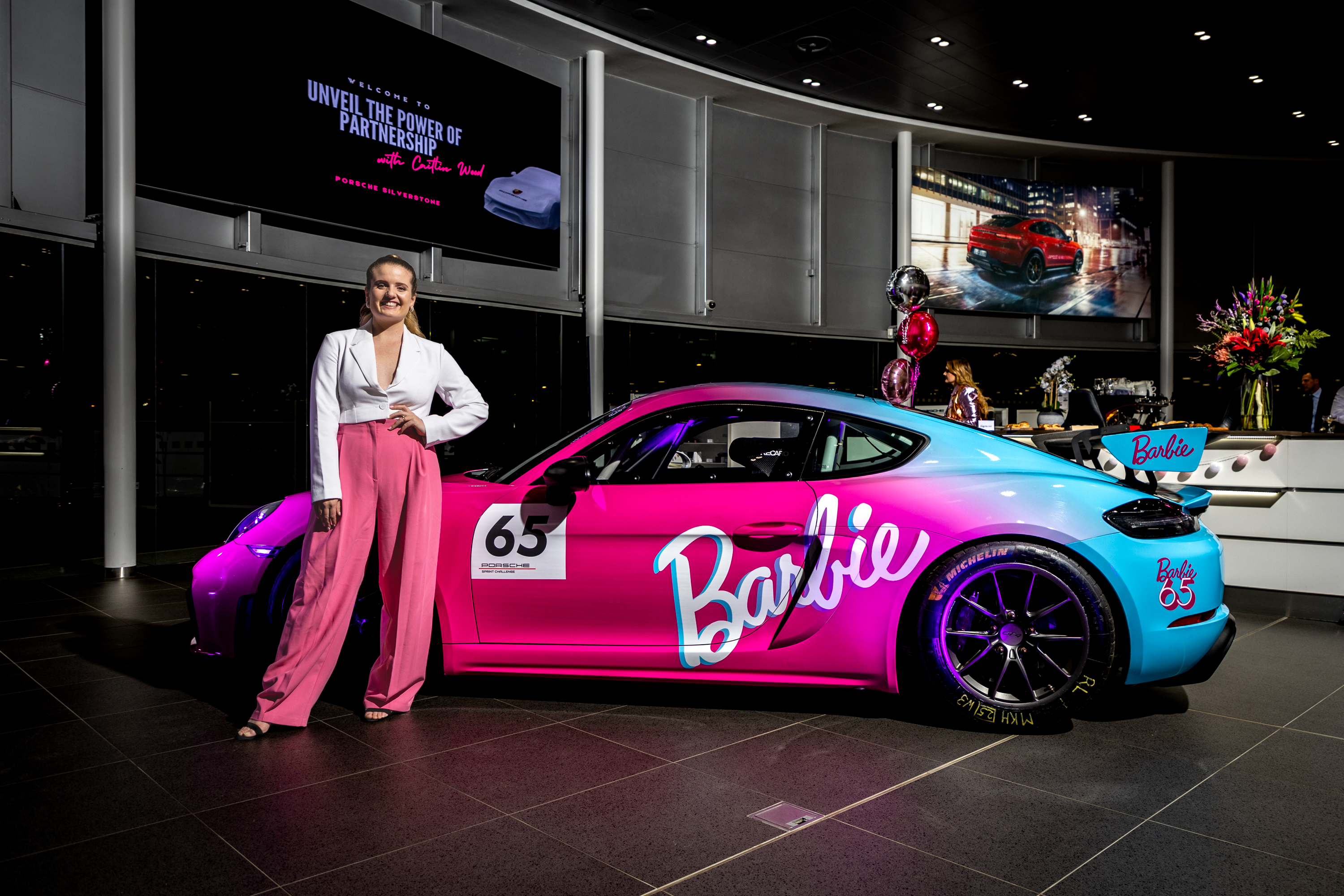 Barbie race track sale