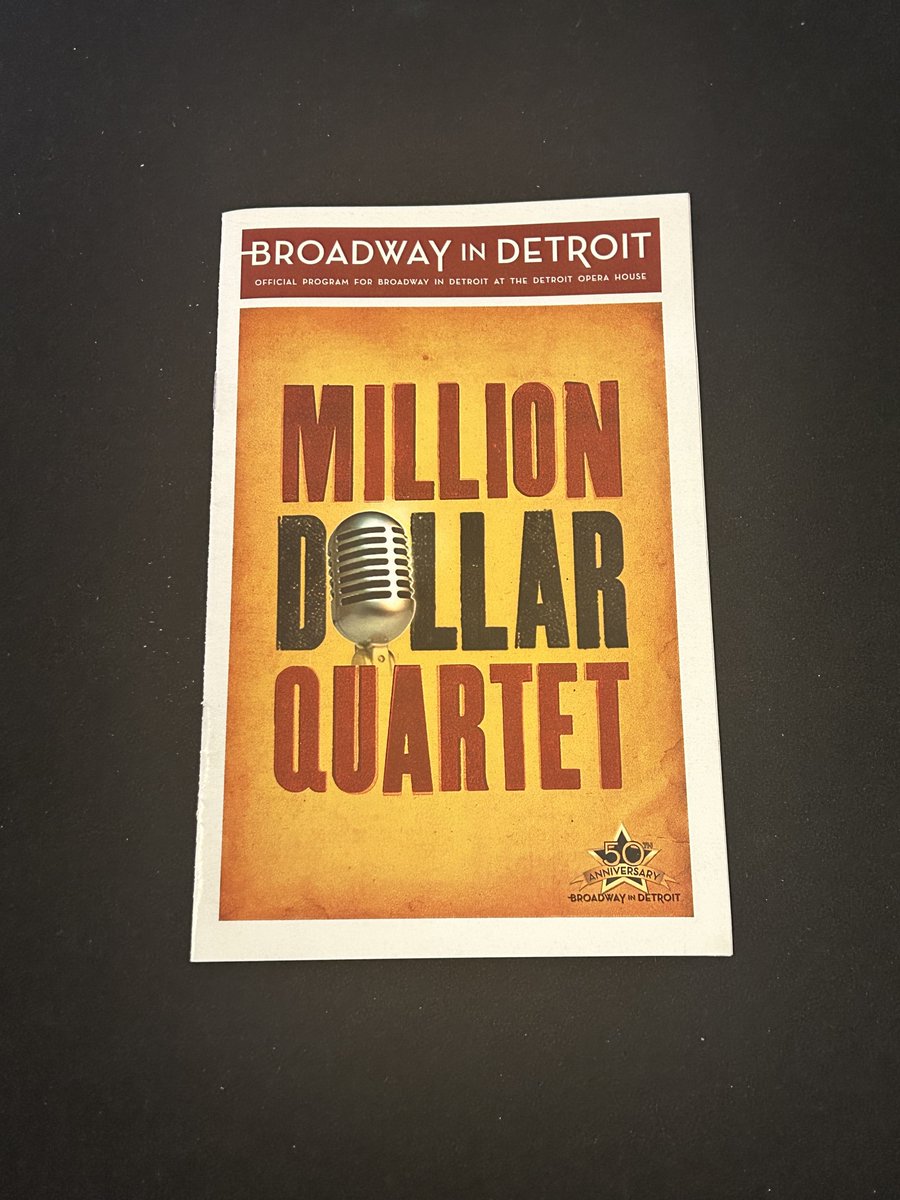 'Million Dollar Quartet' opened today in 2010 on Broadway. We had a chance to see it in Detroit. #Theater #Plays #MillionDollarQuartet