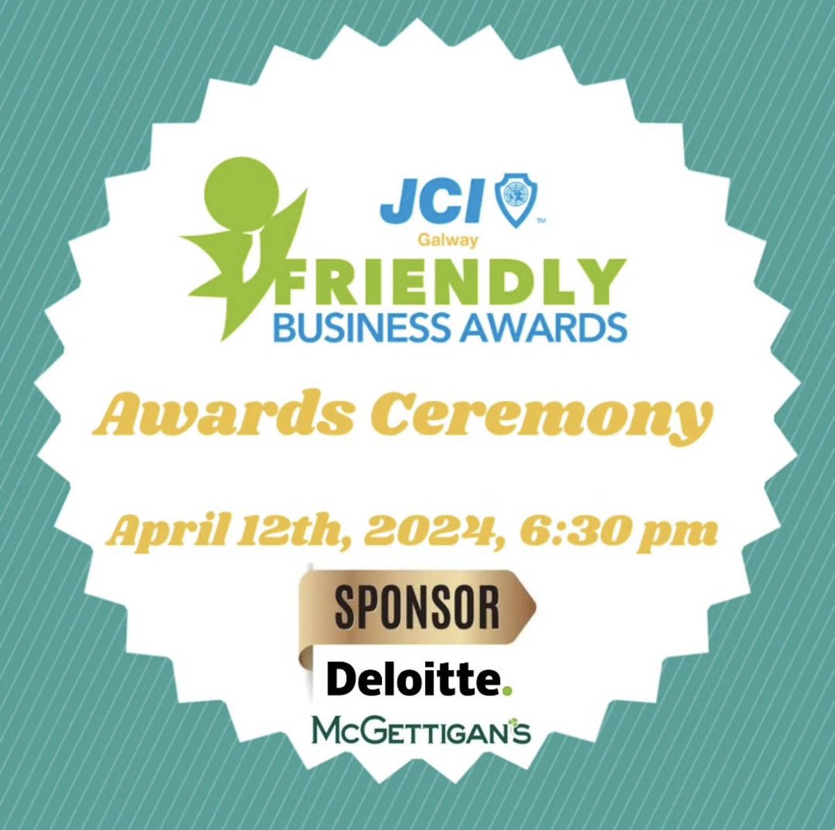 We are thrilled to announce we've made the final list for the @JCIGalway Awards this Friday! 🎉 It's a huge honor to be recognized as a local small business here in Galway by such a prestigious organization. We're always grateful for the support of our amazing community!