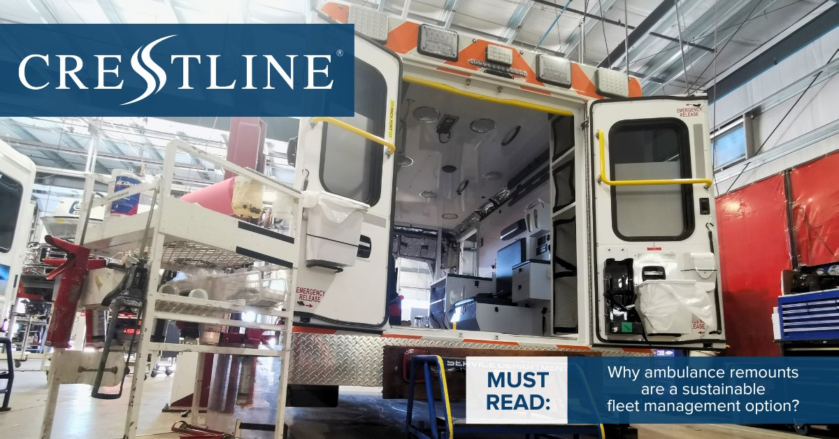 CrestlineCoach's tweet photo. Do you know that refurbishing ambulances is an environmentally friendly option to optimize an ambulance fleet? Explore all the advantages in an informative article! Click below to read β¬οΈ
https://t.co/u3267zZ0Uz
#Canada #Ambulances #Paramedics #Remount #DurableEmergencyMobility https://t.co/Bh9hYuELIO