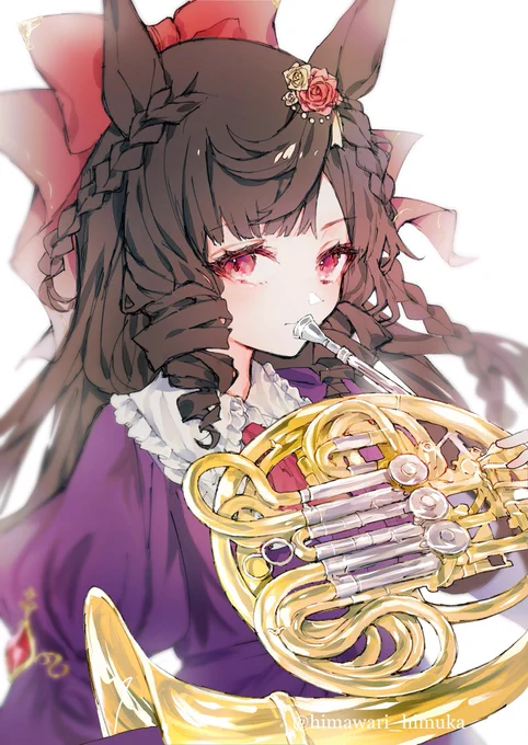 ダイイチルビー × フレンチホルン(#ウマ娘 ×楽器 シリーズ) 