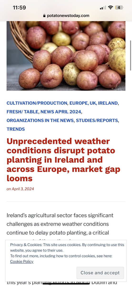 Potato News Today is literally doing a better job warning the public about coming food shortages than our leading media. (@potatonewstoday) Why? @piersmorgan @susannareid100 @NeilThompson62 @vicderbyshire @JustinOnWeb @Marthakearney @tombradby @nightingaleitv @KayBurley @bbcnews