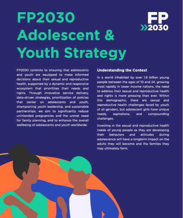 Empowerment starts with education and access. Explore our FP2030 Adolescent and Youth Strategy committed to equipping young people with the tools they need for informed decisions about their sexual and reproductive health. fp2030.org/resources/fp20…