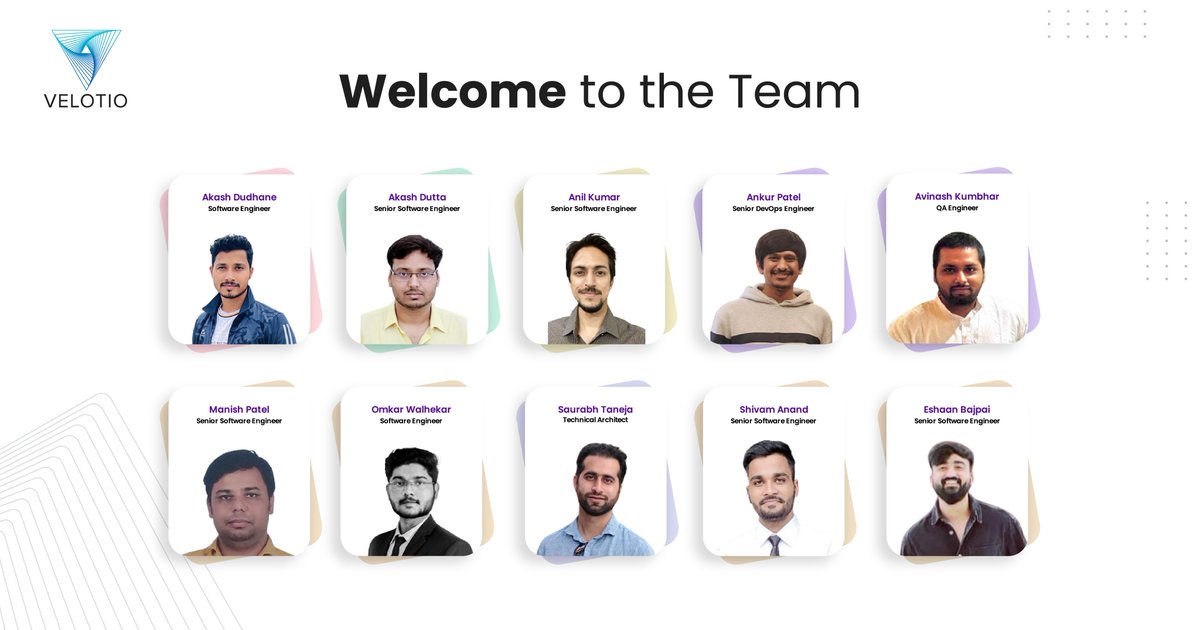 Our team is growing! 📈

And we are super happy to have all the new energy on board. A big warm welcome to the new Velotians! We can’t wait to see you all accomplish great things with us. 🎉

Onward and upwards!

#onboarding #welcometotheteam