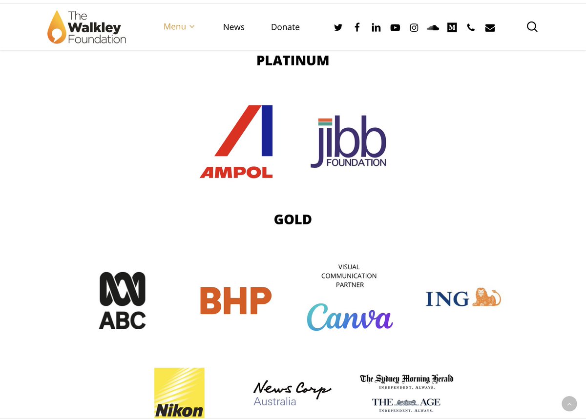 How the fuck do journalists accept nominations for Walkley Awards without dying of embarrassment when their main Platinum sponsor is still a large fossil fuel company which: - sells a product causing global boiling which will destroy the planet and lead to the death of much life…