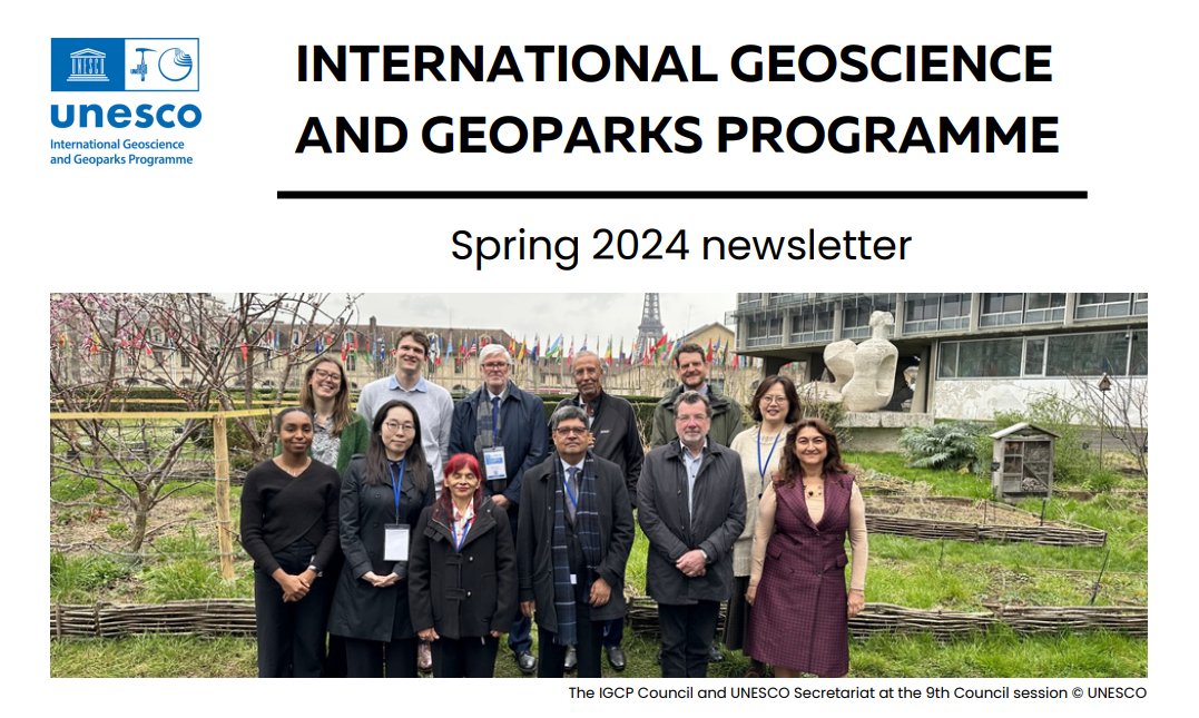 PanAfGeo-2 (@panafgeo) on Twitter photo 🌍 <a href="/unescoEARTH/">unescoEARTH</a> International Geoscience and Geoparks Programme #IGCP Council convened from 10-12 March 2024!
🔍Curious about the outcomes and open calls?
📰Dive into the details here👉 bit.ly/3UgDsh2 #Geoscience #UNESCO 🌍 <a href="/unescoEARTH/">unescoEARTH</a> International Geoscience and Geoparks Programme #IGCP Council convened from 10-12 March 2024!
🔍Curious about the outcomes and open calls?
📰Dive into the details here👉 bit.ly/3UgDsh2 #Geoscience #UNESCO