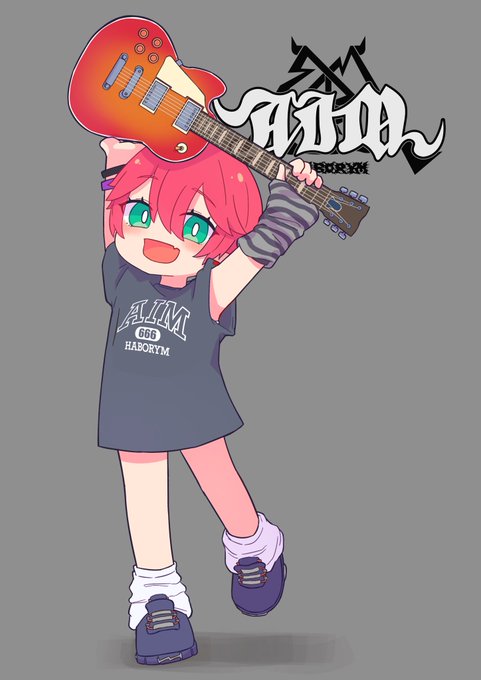 「ギター ピンク髪」のTwitter画像/イラスト(新着)