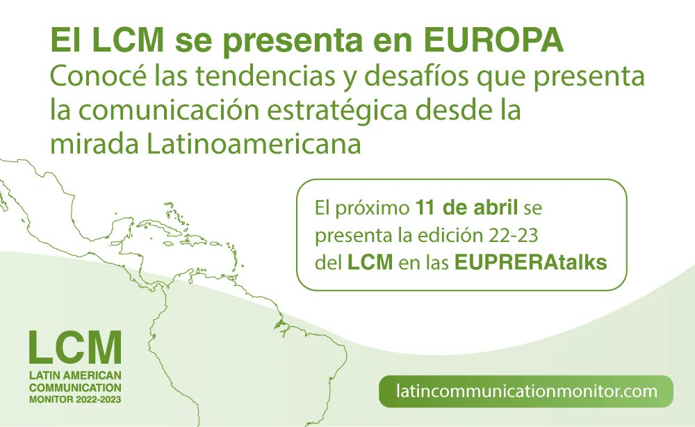 Latin American Communication Monitor (LCM) tweet media