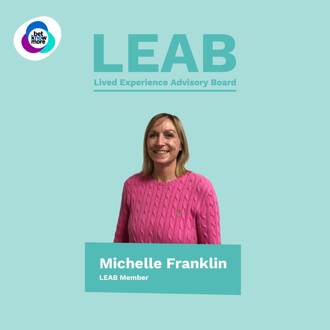 Meet Michelle, she is a member of the LEAB board and her experience of gambling harms is an 'Affected Other.' Michelle is passionate about reducing the stigma around gambling and wants this to change. To read more about Michelle, click the link instagram.com/p/C5nmUM3OFBT/… #BKM