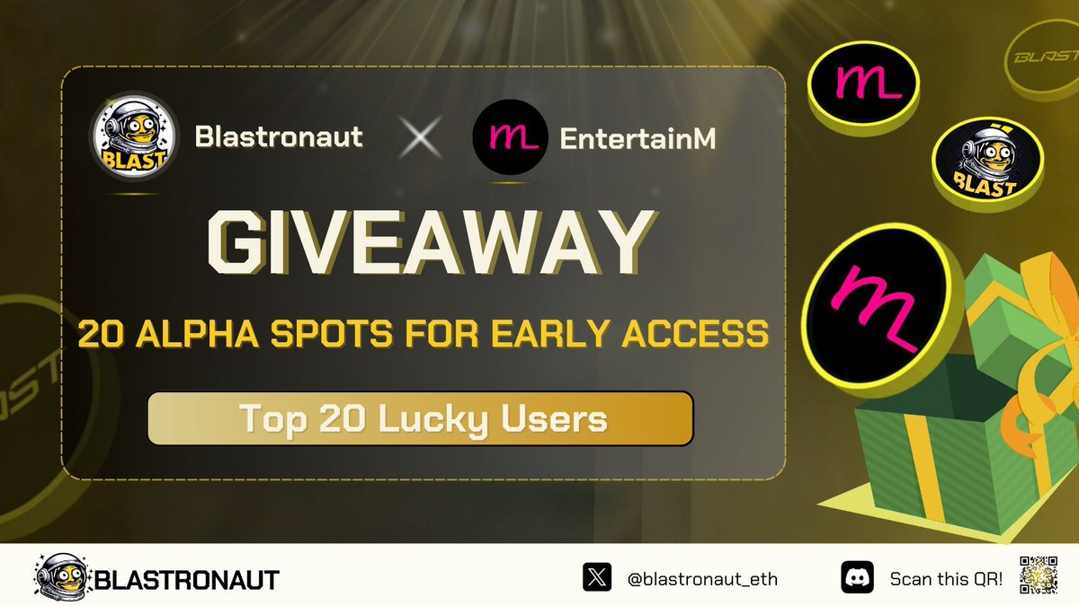 💥 MAKING NEW FRENS💥

🌠With a focus on immersive metaverse streaming, live audio streaming, and high quality video streaming dApps, <a href="/entertainm_io/">EntertainM</a> aims to revolutionize the entertainment landscape in Web3 by offering a suite of tools tailored for content creators and brands to