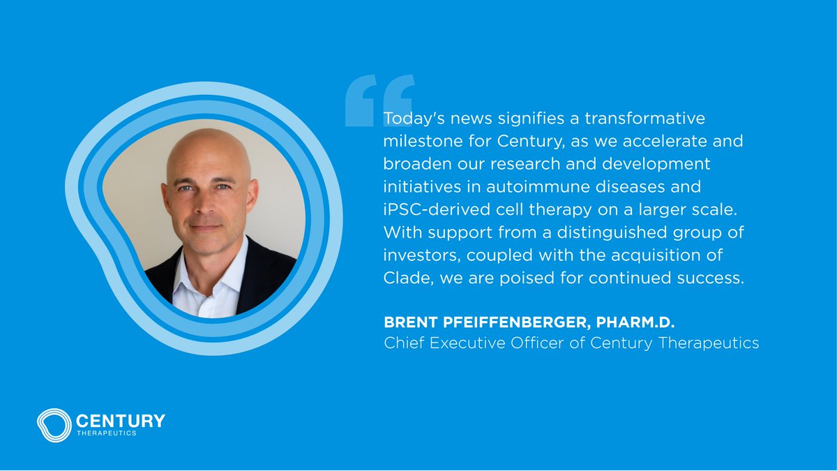 Today, we announced plans to expand clinical development for CNTY-101 into additional #autoimmunedisease indications, supported by a $60 million private placement. Concurrently, we announced the acquisition of Clade Therapeutics. Learn more: bit.ly/43TNOGx