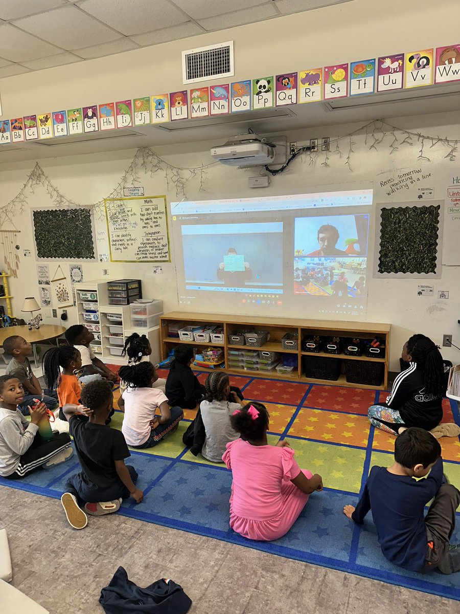 KSteadyinSecond's tweet photo. This year, my Ss got to write a letter to the Ss @ Ryosei Junior HS in Sagae, Japan to ask them what school and life was like in Japan! Will Sensei video chatted with us and played recordings of his students reading their responses back to our class! It was an amazing experience! https://t.co/JVuUYecjjs