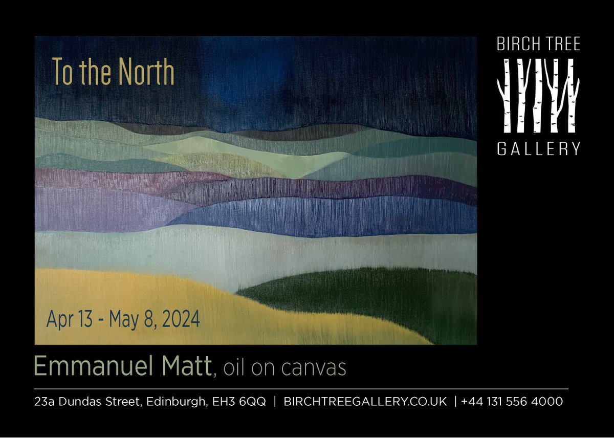This weekend @birch_gallery will open an exhibition of oil paintings by @sailalouette depicting landscapes from the North West of Ireland.

For more information on the exhibition and an artist talk taking place on Saturday see here: birchtreegallery.co.uk
