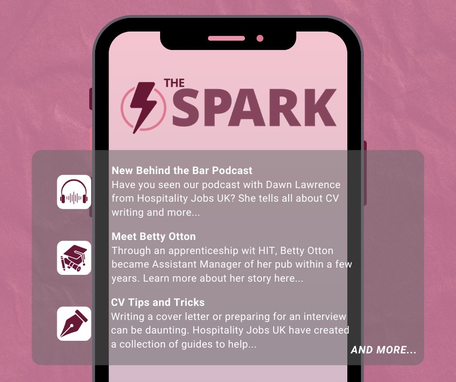 Have you seen The Spark yet? Our bi-weekly update has just dropped into your inbox, so make sure to catch up on all things Workforce ✨ This week we cover CV writing and interviews, apprenticeship stories and our podcast, Behind the Bar. Head over to biiworkforce.org to…