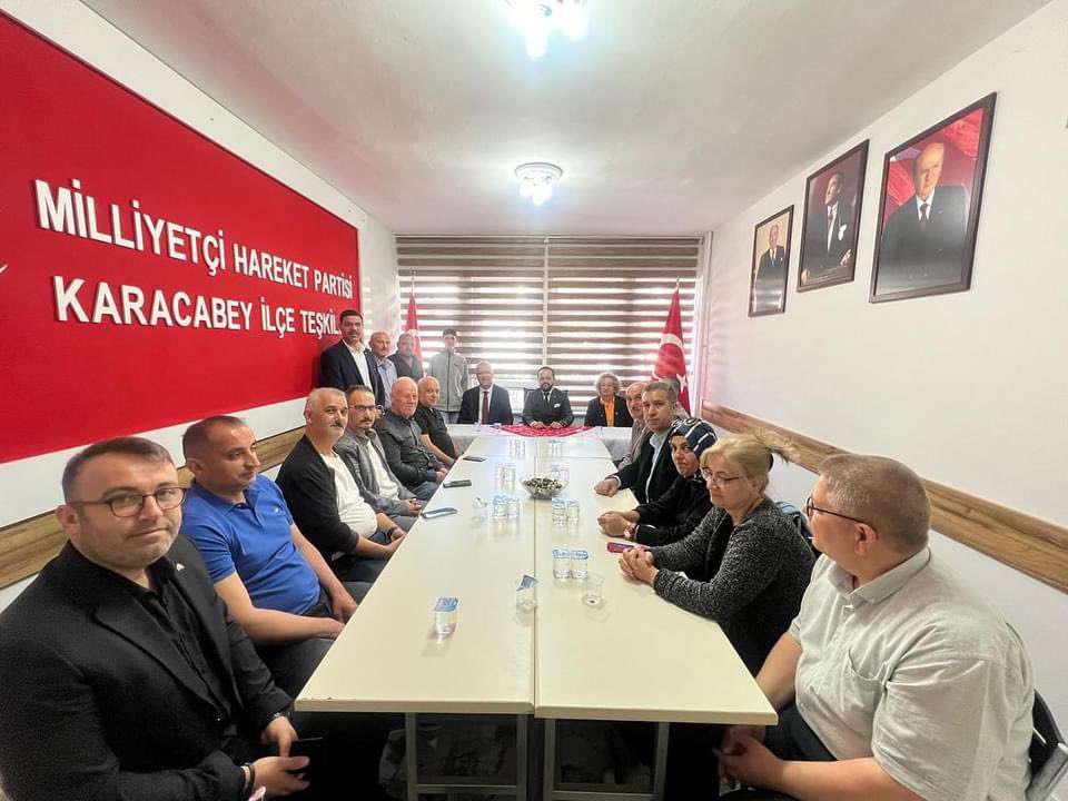 Milliyetçi Hareket Partisi İlçe Teşkilatı olarak parti binamızda Belediye Başkan adayımız sayın Ali Özkan ve teşkilatımız ile bayramlaşma programımızı gerçekleştirdik.