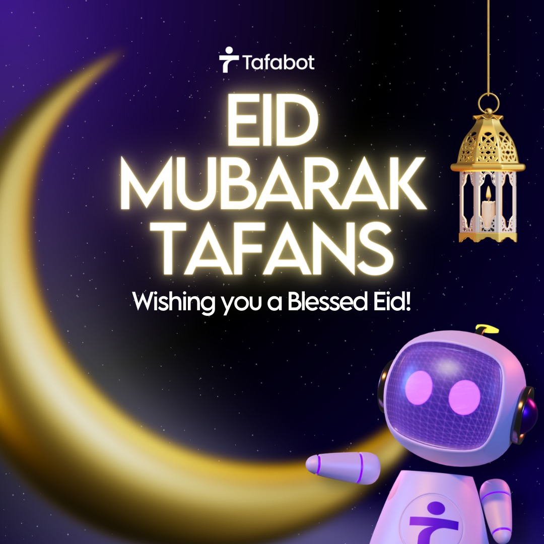 🎉 Eid Mubarak to our incredible community!🌙✨

As we celebrate this joyous occasion, we want to extend our warmest wishes to each and every one of you. May this Eid bring you peace, happiness, and prosperity🕊️💫

We're grateful to have you as part of our journey. Let's cherish