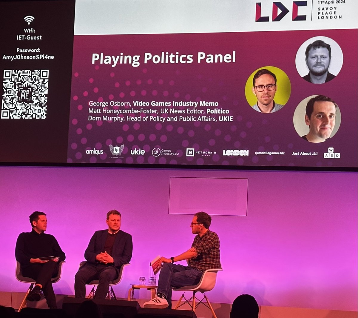 And here we have <a href="/GeorgeOsborn/">George E. Osborn</a> running fast and loose with the adage ‘never talk about religion or politics’ at the  <a href="/LondonDevCon/">London Developer Conference</a> part of the <a href="/londongamesfest/">London Games Festival</a>