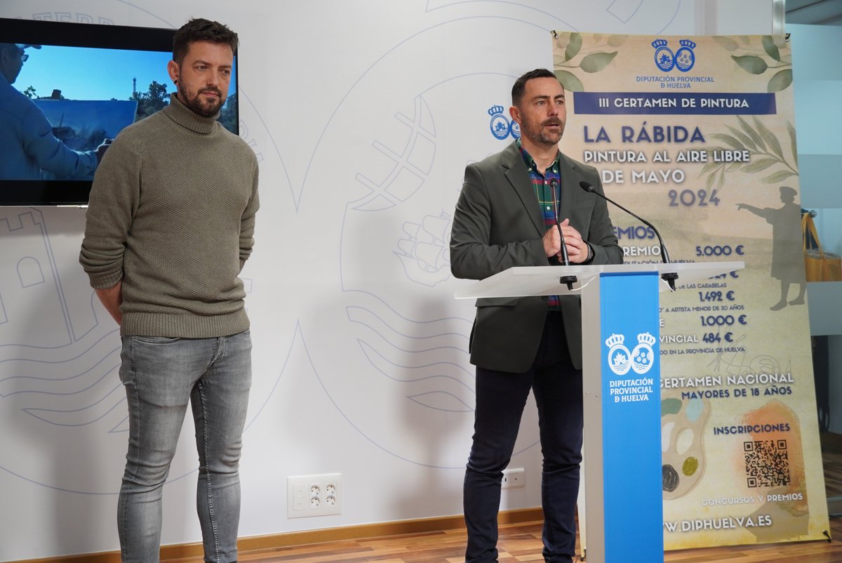 DipuHU's tweet photo. 🌴🎨🌵 @DipuHU presenta el III Certamen de pintura al aire libre ‘#LaRábida’ en el marco del programa ‘#LaRábidaenPrimavera’
➕ℹ️ https://t.co/UVb7a8wK41 https://t.co/SCSLmgDfCV