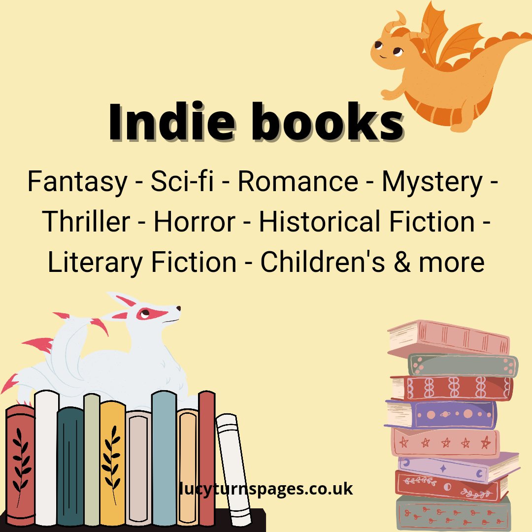 I'm making an indie book directory! If you're an author please link your book/s below + genres for a chance to be featured. I will make post on my blog & add your book to my indie books page! Please share this post & my blog to help others find it!📚☀️ lucyturnspages.co.uk