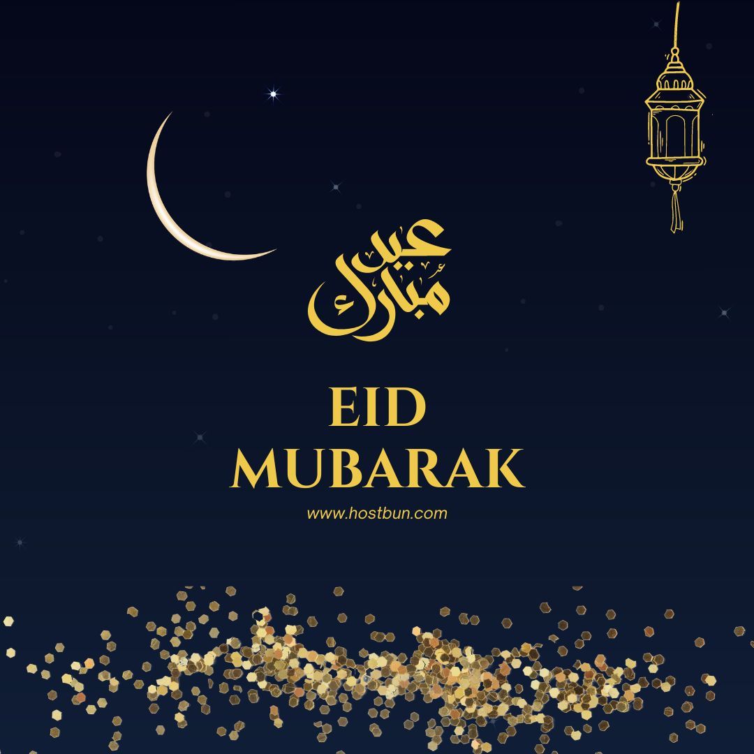 Hostbun's tweet photo. 🎉 Eid Mubarak from Hostbun! 🌙 

Wishing all our Muslim friends and clients a joyous celebration filled with love, laughter, and blessings. Thank you for choosing Hostbun for your web hosting needs. Eid Mubarak!🕌 

#hostbun #eid #eidmubarak #ramadan #love #happyeid #mubarak https://t.co/JsSncwfgTx
