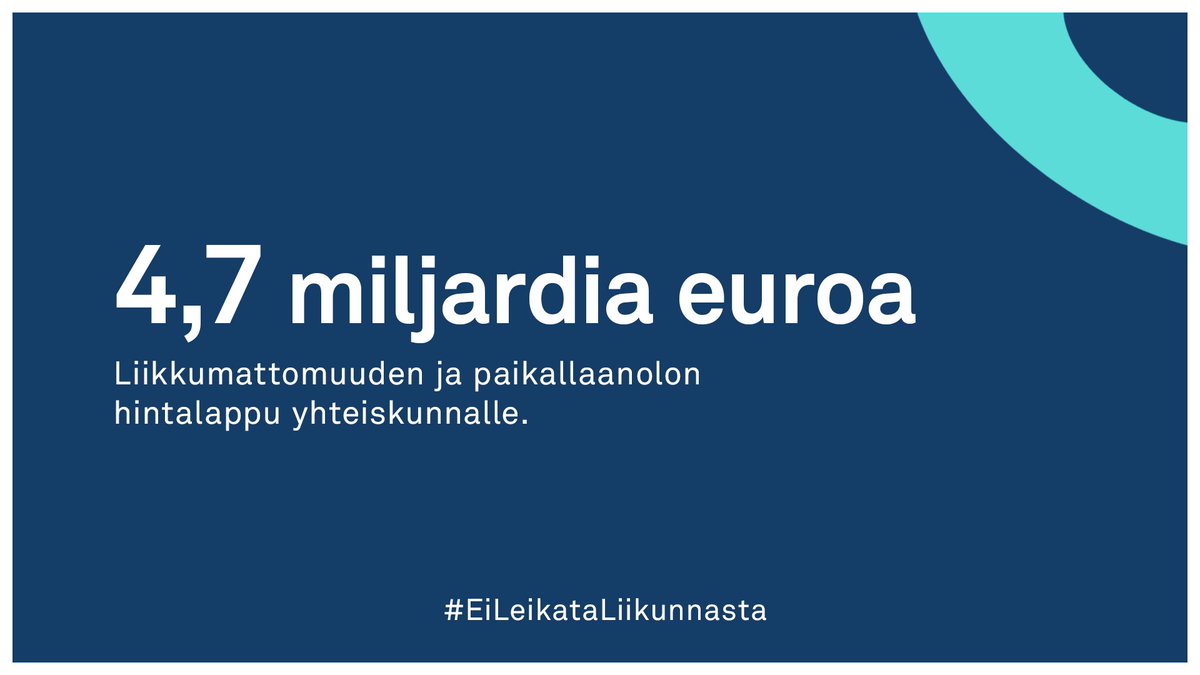 ❗️ #EiLeikataLiikunnasta Liikuntayhteisöltä tiukka viesti hallituksen ensi viikon kehysriiheen. Muistutamme hallitusohjelman tavoitteesta lisätä liikettä. 🏃‍♀️ ➡ Lue @Olympiakomitea kannanotto: olympiakomitea.fi/2024/04/08/lii…