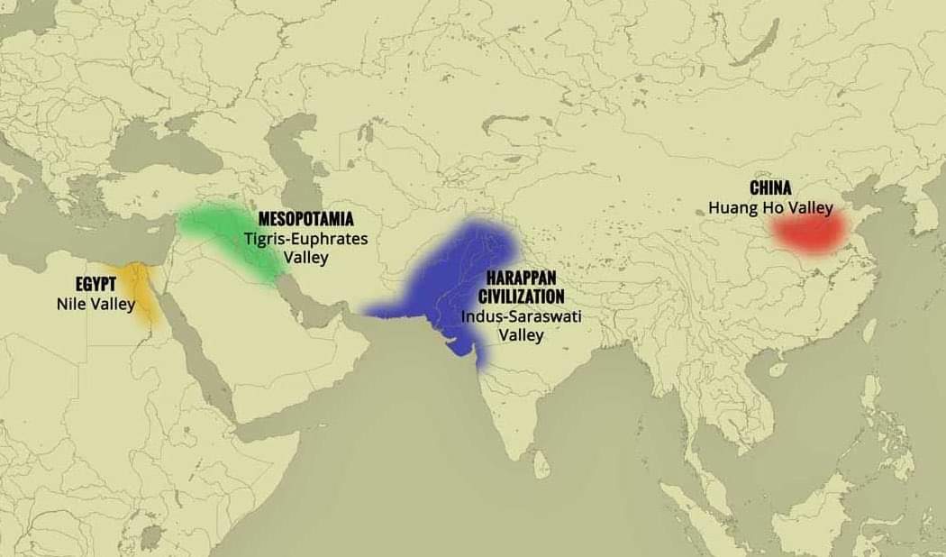 The Four River Valley Civilizations : The first civilizations formed on the banks of rivers. The most notable examples are the Ancient Egyptians, who were based on the Nile, the Mesopotamians in the Fertile Crescent on the Tigris/Euphrates rivers, the Ancient Chinese on the…