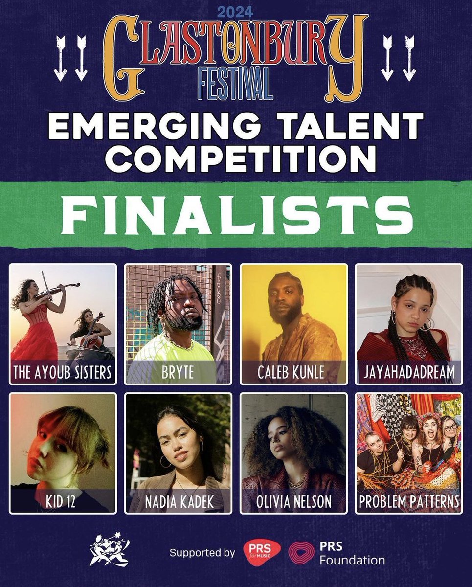 We're so unbelievably excited to announce that we've reached the final of the 2024 @glastonbury Emerging Talent Competition 😱🥹📢 We'll be competing in the live final on April 27th for a slot on one of the main stages 🎉 يلا بينا نديهم شويه مزيكا عربي 🇪🇬💃🏽