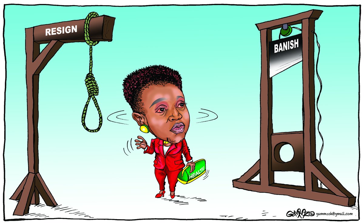 #Nakhumicha Azimio gives her TWO options... Cartoon for @StandardKenya @KTNNewsKE @ktnhome_