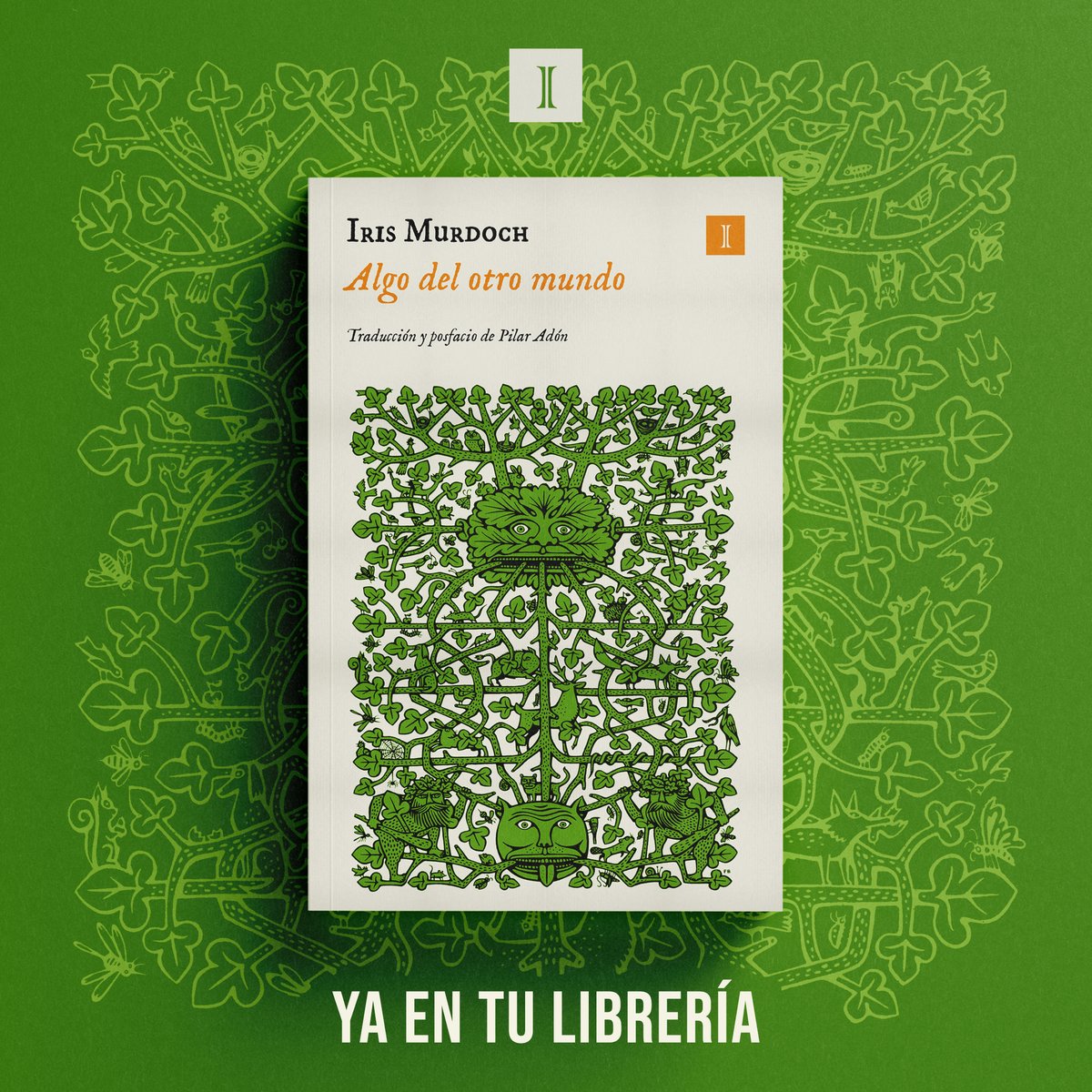 ☘️Escrita con el brío y el humor inteligente tan reconocibles en la gran Iris Murdoch, «Algo del otro mundo» es un latigazo literario que nos sorprende con una conclusión conmovedora sobre la dificultad de armonizar deseo y realidad. ☘️Con traducción y posfacio de Pilar Adón.