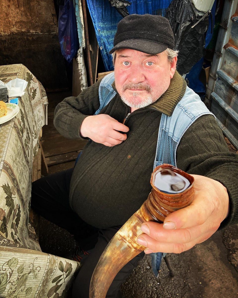 Travel with Paul Rimple @paulrimple @meet_me_here_tbilisi for a real deal experience. #foodtravel #winetravel #winelover #tbilisi #traveltheworld #gastrotrip #farmersmarket #georgianwine #horn #khantsi #ReisenInGeorgien