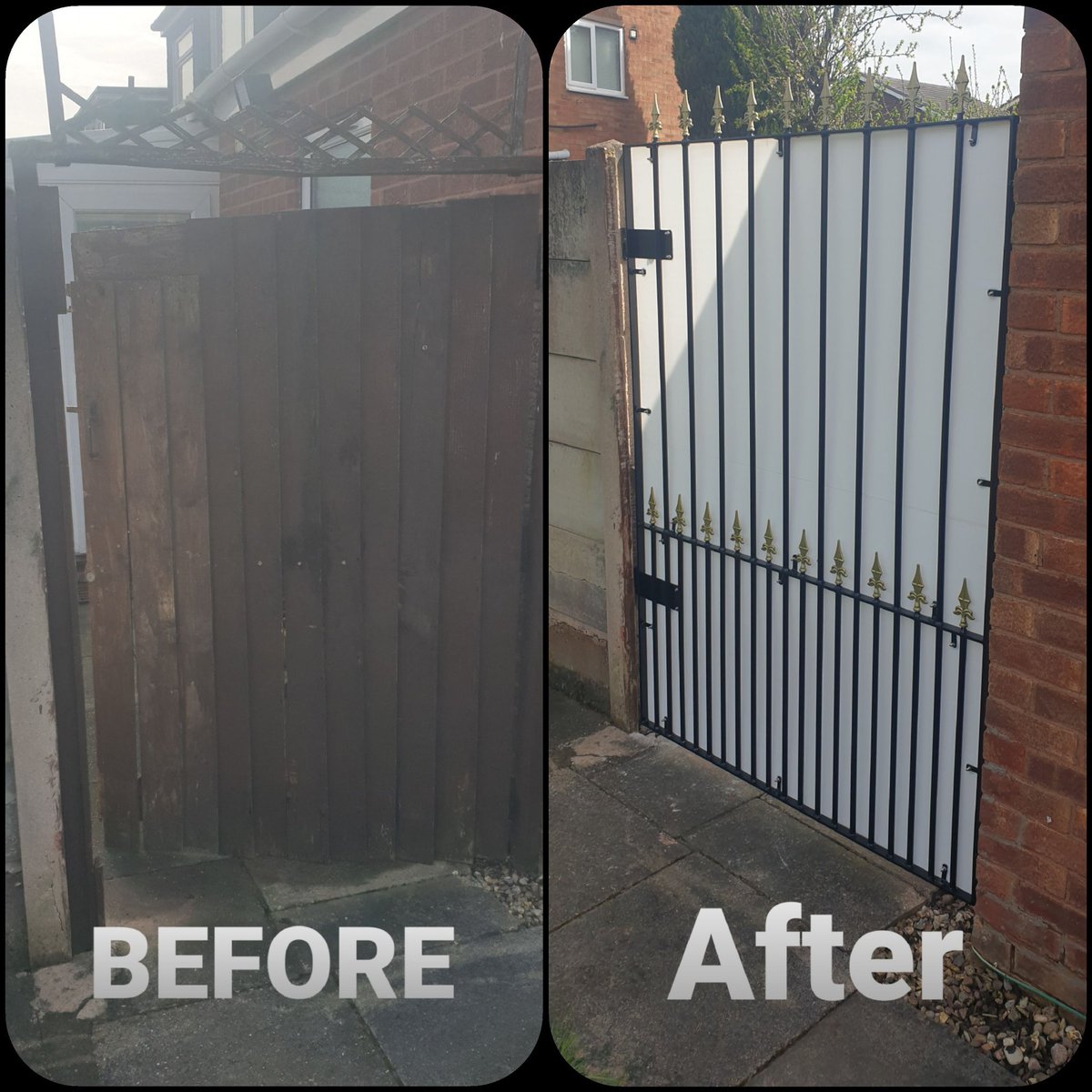 Fitted this morning in Willenhall. Call for a free quote on 07538 532494. #Gates