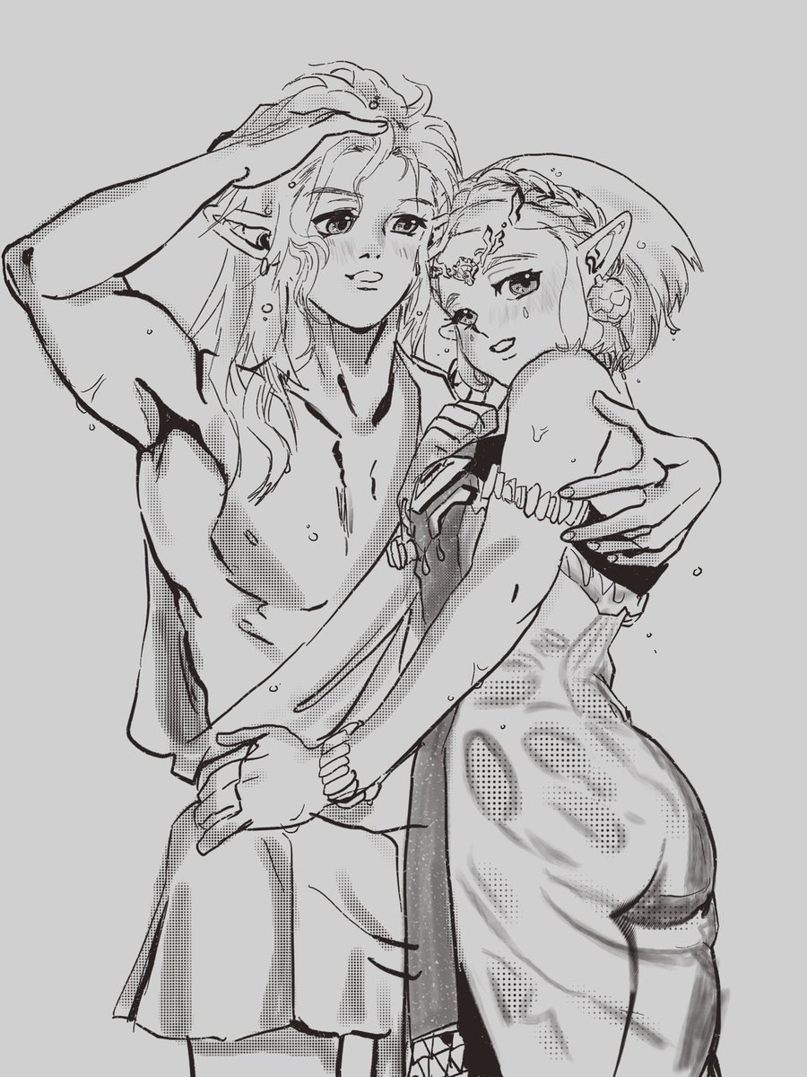 ビシュヌレ
#Zeldafanart #ゼルダの伝説 #zelink #リンゼル #LegendOfZelda #TOTK