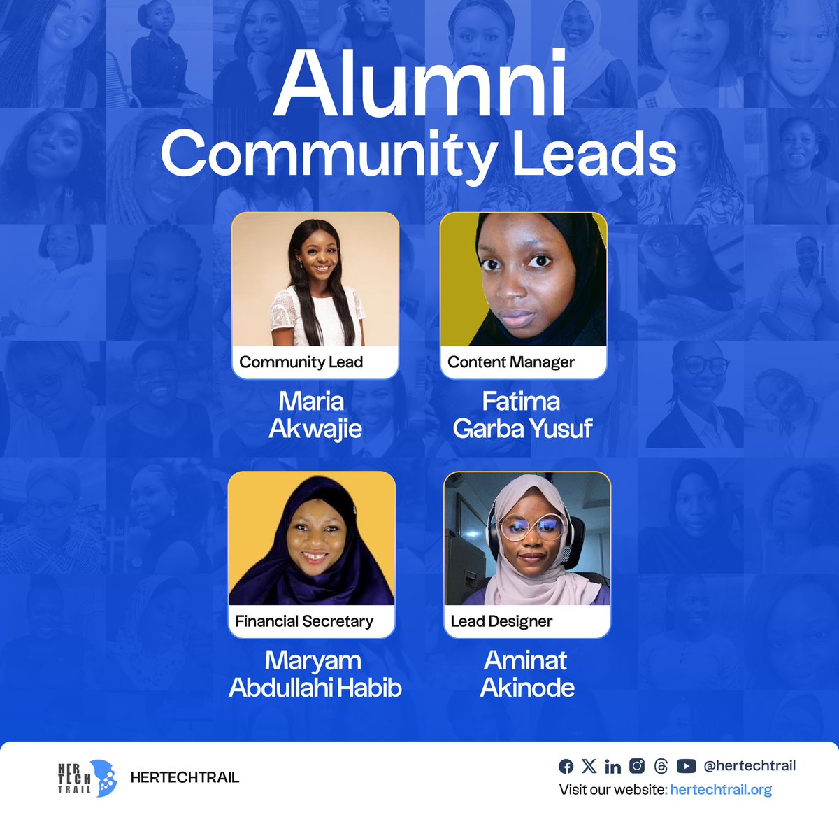 For more than 4 years, we have graduated 👩‍🎓👩‍🎓thousands of black women in tech globally, and up to 75% of them now have tech jobs or run their digital businesses. Today, we’re excited to announce the executive team, overseeing the community, and we’re pumped for the exciting