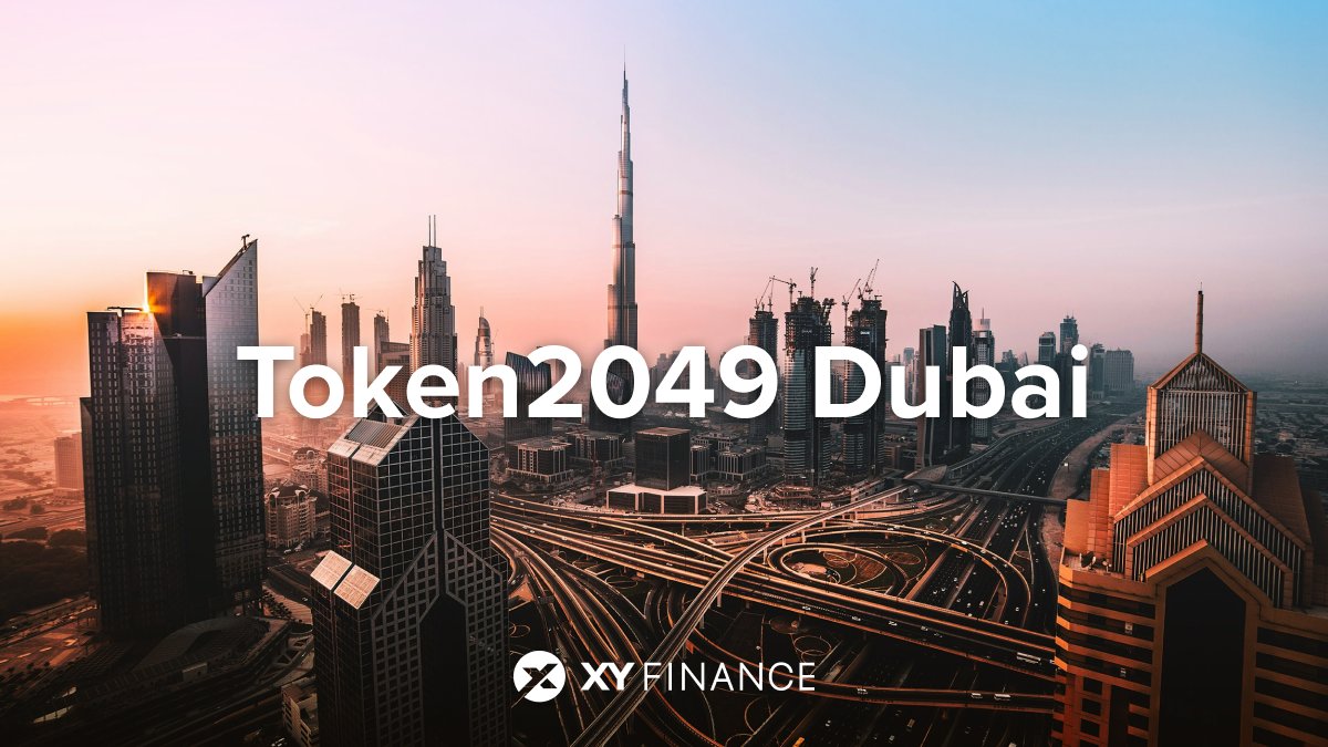 🚀 #XYFinance team will be attending @token2049 #Dubai & side events! 

🌐 Let's connect and unlock the potential of 20+ blockchains together

See you in 🇦🇪 #TOKEN2049