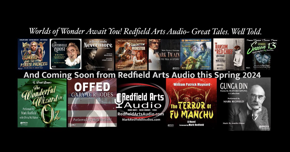 Redfield Arts Audio tweet media