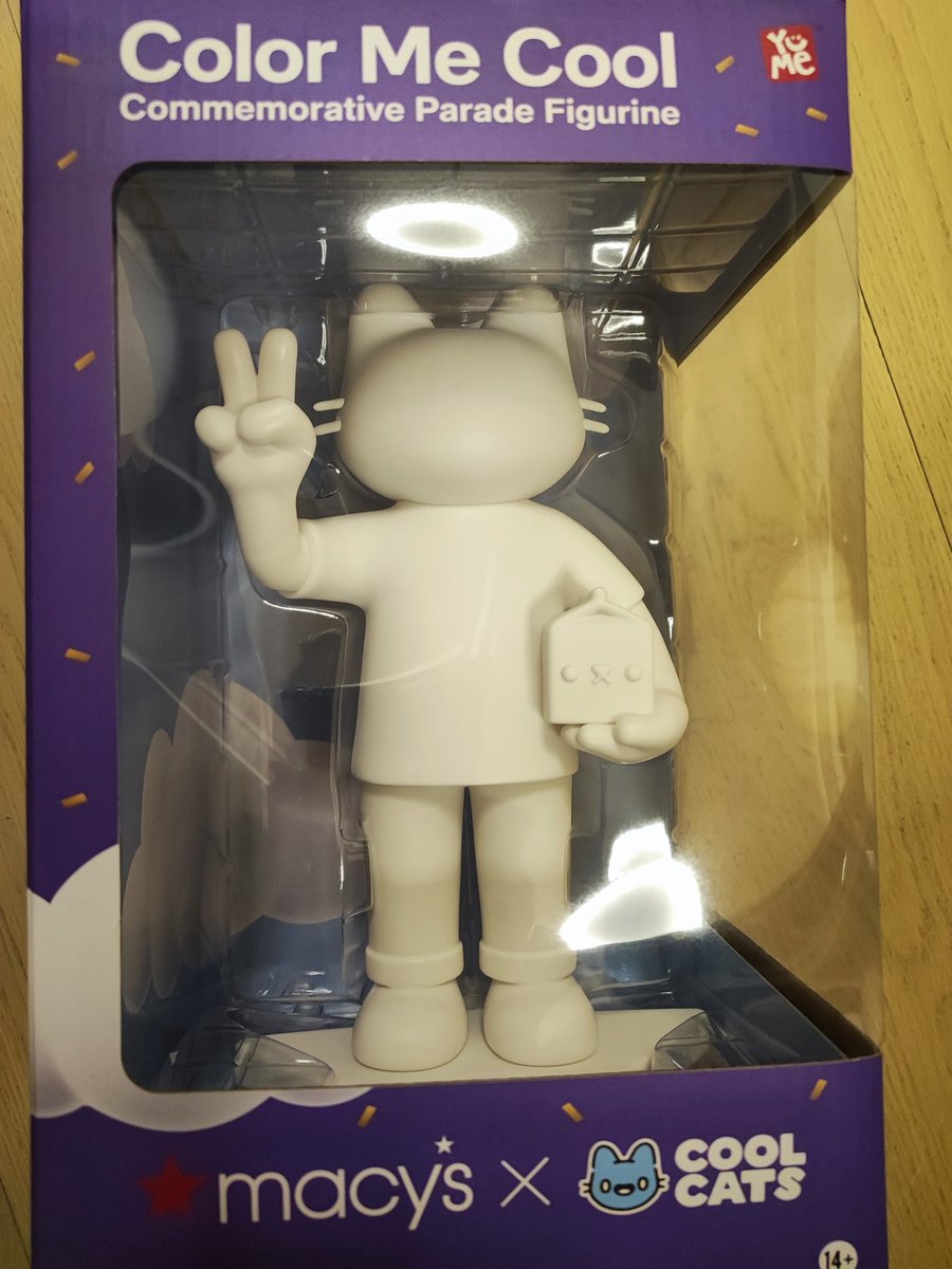 Got my statue today after back home from work, thanks! <a href="/coolcats/">Cool Cats</a> <a href="/Macys/">Macy's</a> 

Start thinking what should do next😂