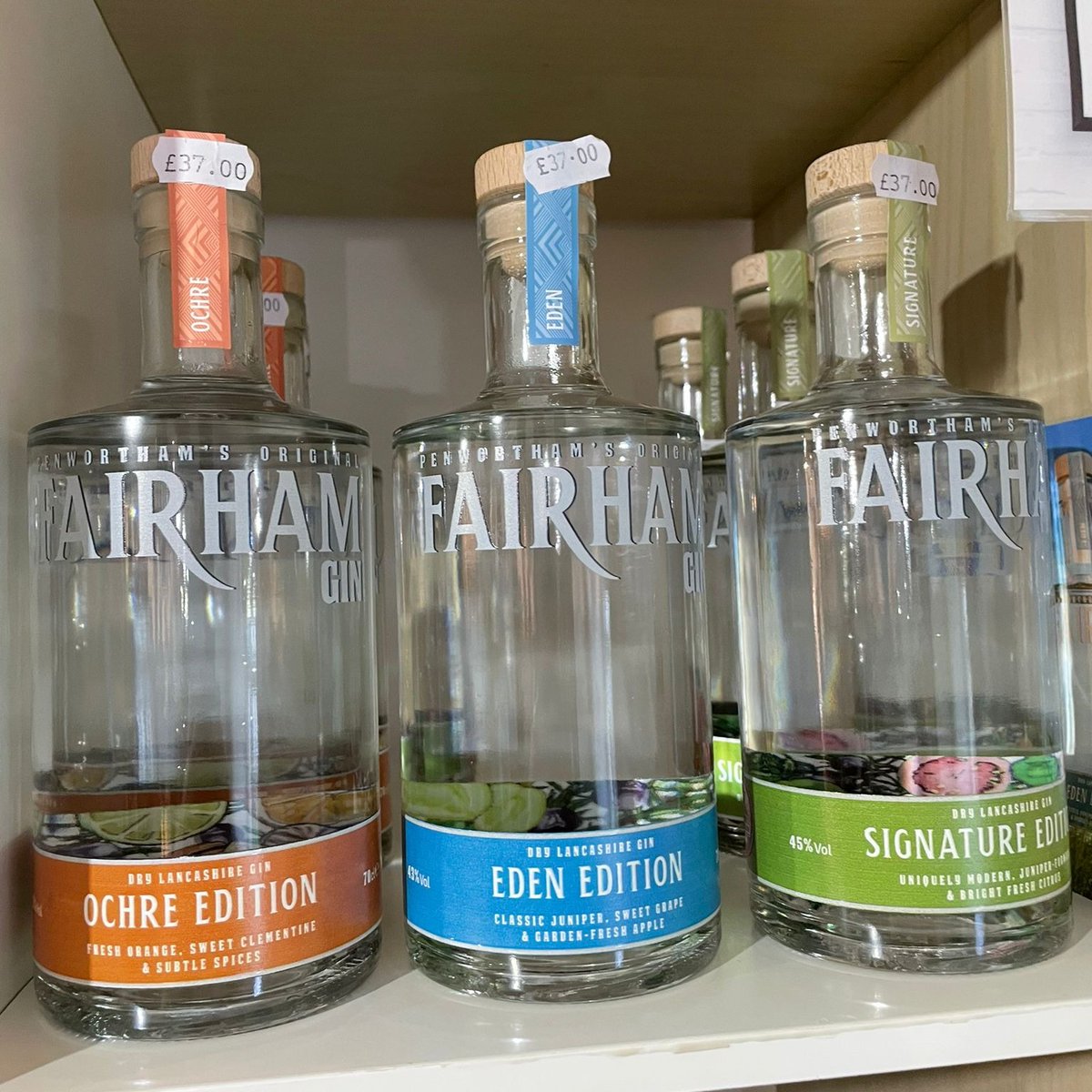 🍸 Gin enthusiasts, get ready to raise your glasses! 

Preston-produced Fairham Gin is just one of the stellar local gins awaiting you at Barrica in the Park, along with an array of choices from across the UK and beyond. Swing by and discover your next favourite!