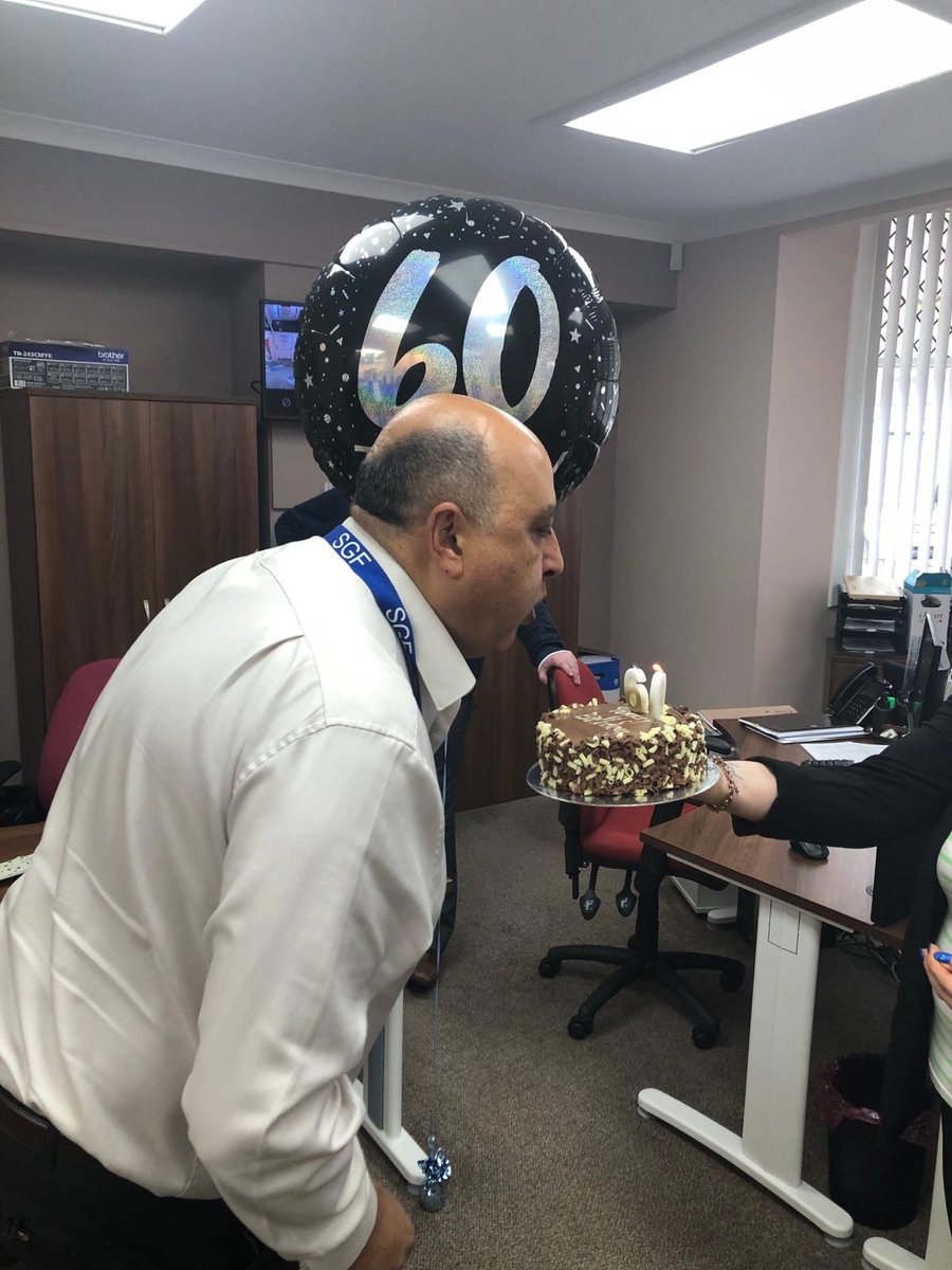 🎂🥳Happy 60th Birthday Pete!🎇 Many happy returns to SGF Chief Exec, Dr Pete Cheema OBE, on this special birthday! Have a wonderful day and year to come! 👏👏👏