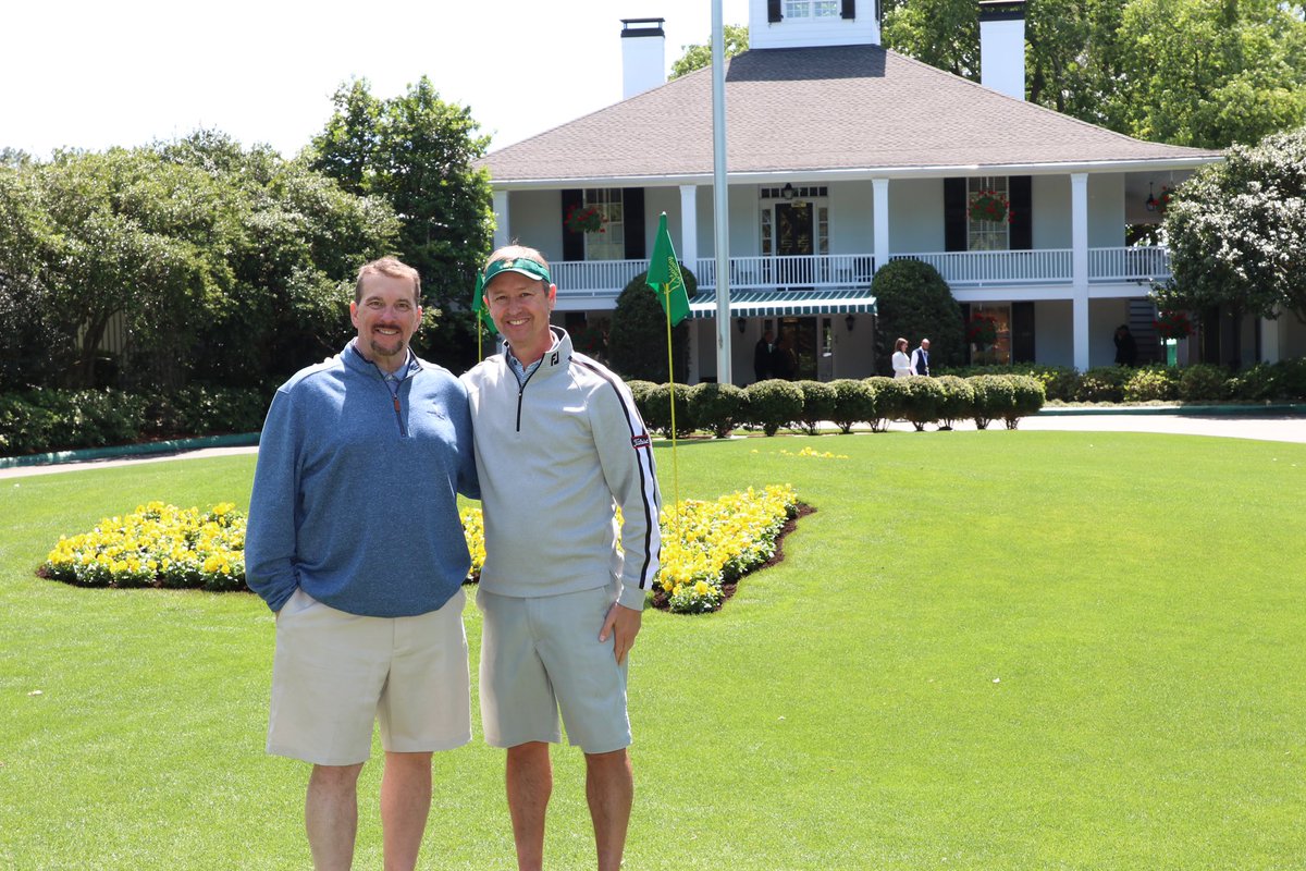 I’ve had two unforgettable trips to Augusta thanks to @jasonmaderer and @EREllis323 So when this week comes around every year I will have these amazing memories.